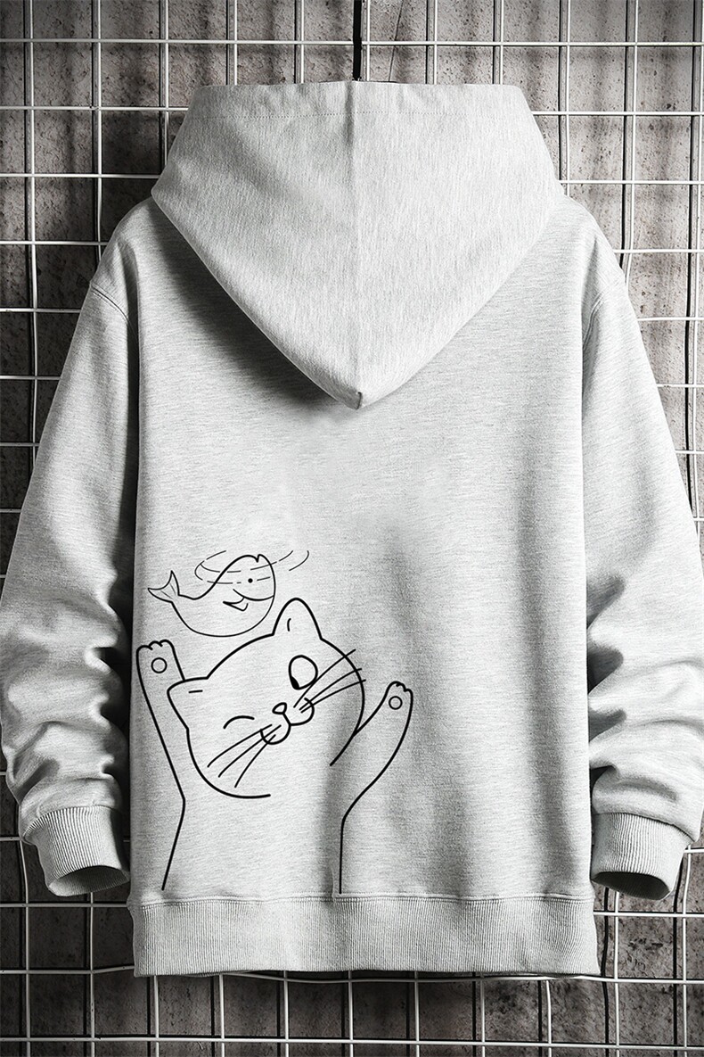 KS21133-P38连帽开衫卫衣男运动外套大码班服网格挂拍,男装卫衣,电商A040A