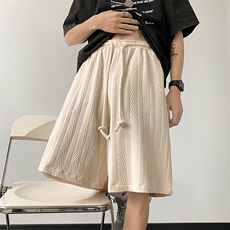 夏篮球冰丝短裤男设计感美式宽松抽绳休闲五分裤XZ514-2-1530-P38，男装牛仔裤，星座514-2(原B239)