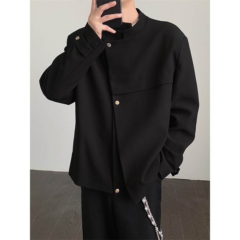 XF2607/P75春装新款现货新中式小西服男潮外套上衣,男装西服,电商A141