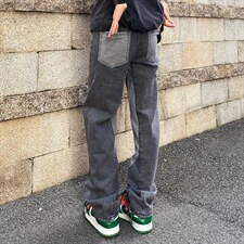 牛仔裤男夏季潮大码休闲裤子高街设计刺绣B13P50，男装牛仔裤，星座1116-2