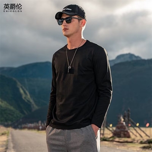 慵懒日系文艺ins潮流流行新款百搭纯棉260克平口长袖小领口原宿图片