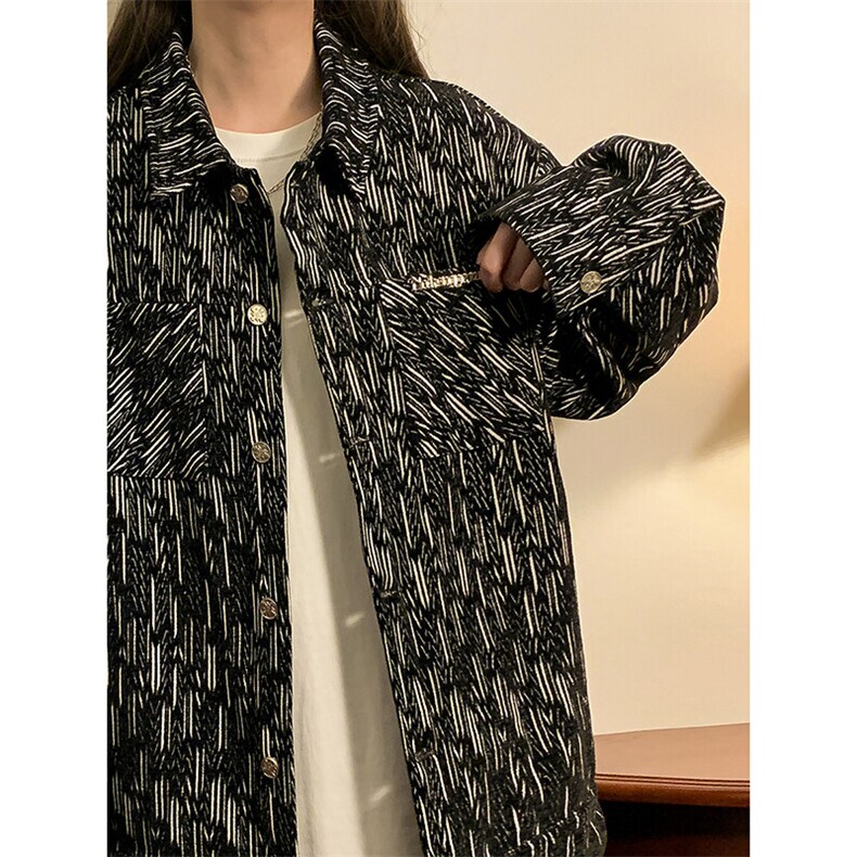 1中性定制面料大码M-5XL情侣潮流百搭外套夹克男JK77868P90控148,女装短外套,星座226-2