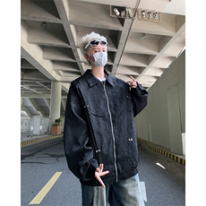 F436P68新款秋装男生休闲夹克外套美式高街时尚宽松休闲，男装夹克，星座512-6