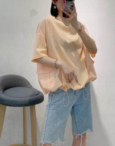 休闲短袖上衣，女装，幻妍