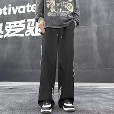 防水冲锋裤美式高街宽松直筒休闲长裤EBK29P35，男装休闲裤，星座1116-2