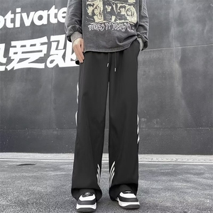 防水冲锋裤美式高街宽松直筒休闲长裤 EBK29 P35图片