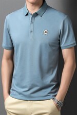 短袖T恤男士上衣POLO衫夏季新款中青年男士翻领纯色商务休闲男装，男装T恤，电商B212（原钱塘6029）