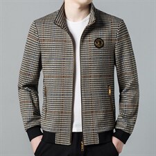 秋冬款男外套新款潮流休闲夹克秋装爸爸装中年外套ASDF8803-P260,男装夹克,电商B212（原钱塘6029）