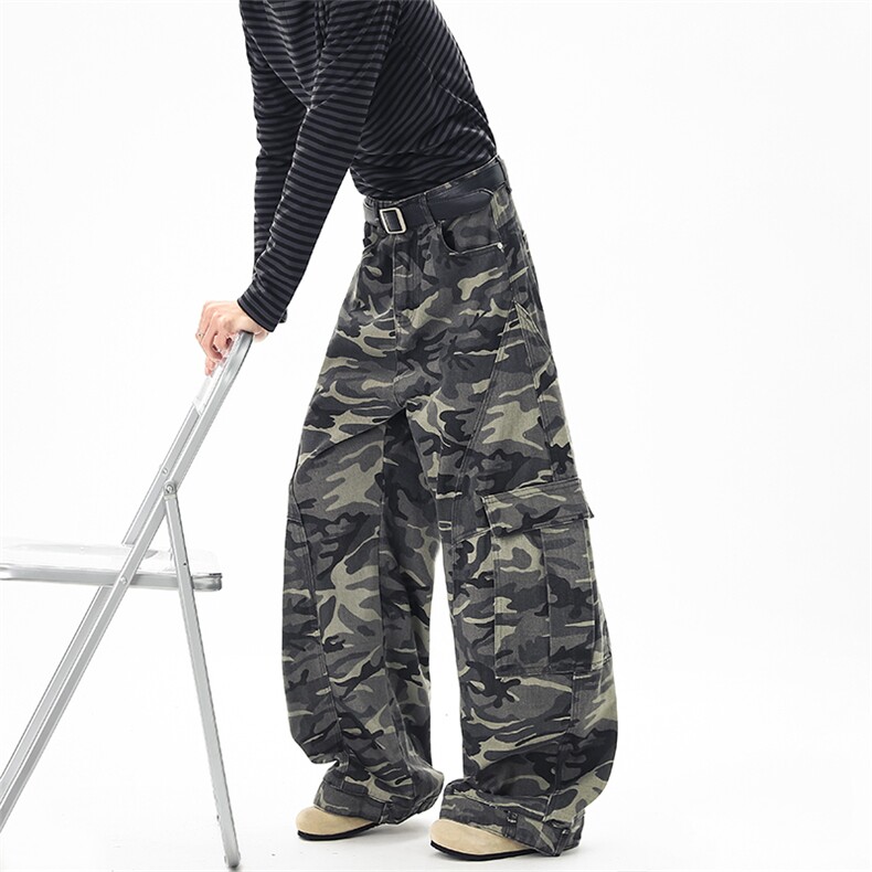 现货春季迷彩工装休闲裤GXX183-P75控108，男装工装外套，电商C303