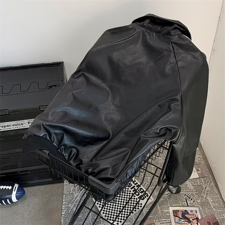 男秋季新款口袋皮衣夹克外套J167P65,男装皮衣,星座1116-2