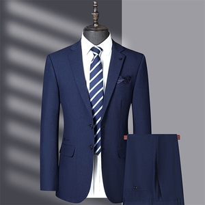 男士2023年春季西服礼服西装修身商务休闲男装西装套装图片