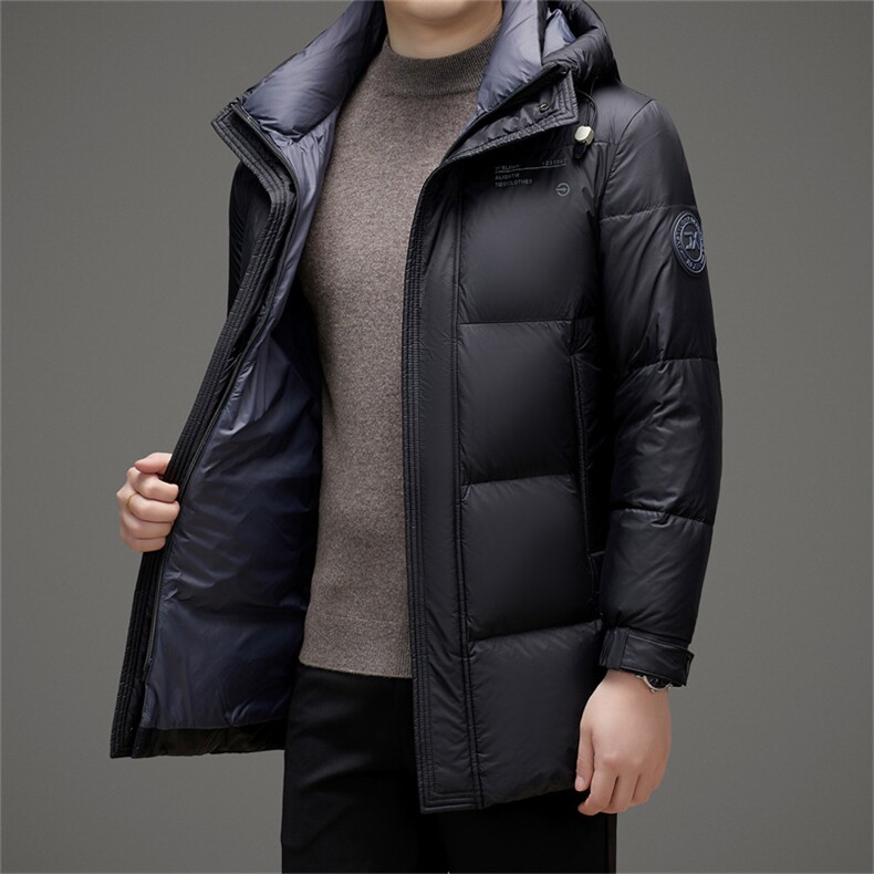 BZS8239钱塘2020-2时尚休闲简约百搭冬季厚款中年男士羽绒服P280,男装羽绒服,钱塘207-2