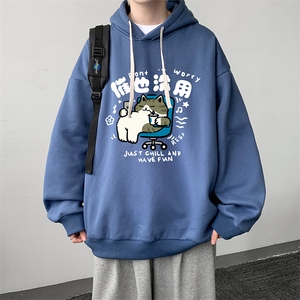 8XL连帽卫衣男大码胖子帽衫大号运动服WY2403-P35图片