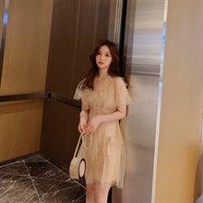主推款，很仙聚会海边度假小众仙女连衣裙裙两件套860，女装连衣裙，Mushroom