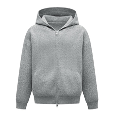 ML7916-CG-DP58连帽拉链毛衣男女秋冬新款宽松情侣针织开衫，男装针织衫/毛衣，星座510A-3