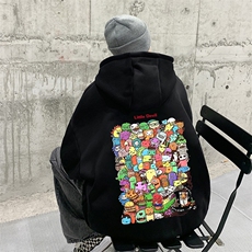 量大优可提供视频2024春新美式连帽卫衣D223A-WY23135-P35，男装卫衣，电商019-1