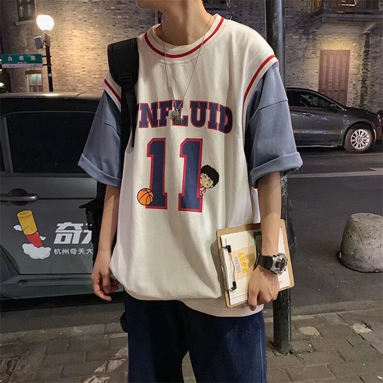 男圆领T恤宽松短袖T4014P24,男装T恤,星座1116-2