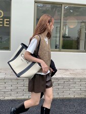 WM0007V领杂色毛织背心，女装背心吊带，BD