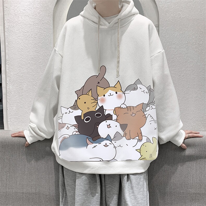 WY2162-P35加绒款-P40纯棉连帽卫衣男大码运动帽衫宽松薄外套男,男装卫衣,电商A040