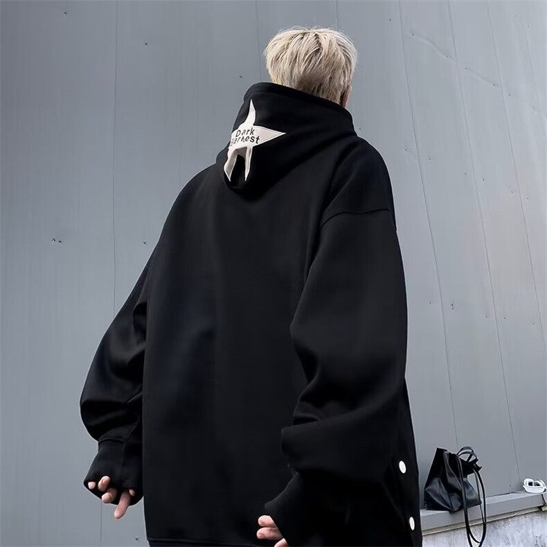 春季青少年套头潮流宽松型美式潮牌连帽卫衣男女同款EG111/P65,男装卫衣,星座506