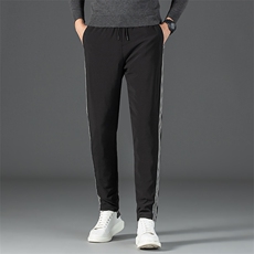 冬季男士新款白鹅绒羽绒裤中年休闲加厚保暖长裤子爸爸装宽松男裤，男装棉裤，电商B212（原钱塘6029）