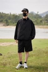 夏季薄款UPF50+防紫外线皮肤衣男宽松钓鱼防晒服套装2360-682-P55，男装休闲套装，星座1403A