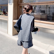 新款2026春季法式套装三件套6212-P190-K308，女装套装/套裙，2C057
