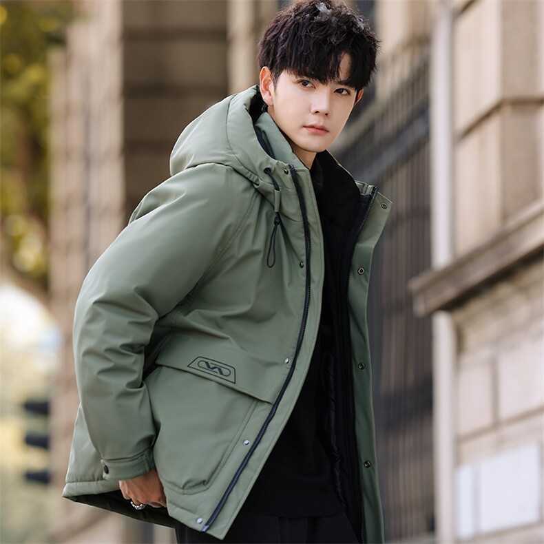 新标90绒工装风户外潮牌时尚运动二开羽绒服,男装羽绒服,星座210-5(原414-2)