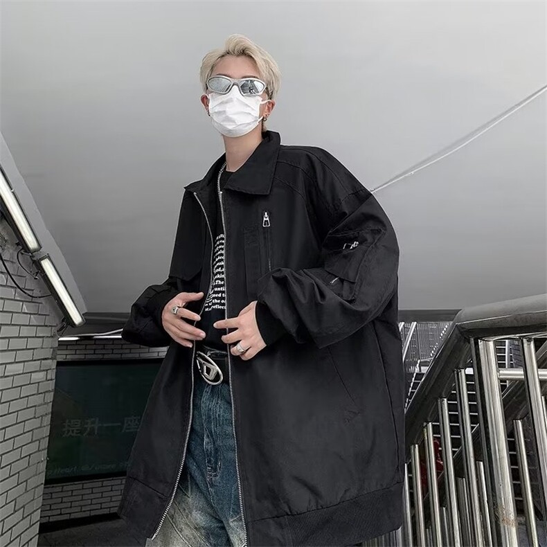 秋季青春流行男夹克文艺潮外套Z752P68,男装夹克,星座1116-2