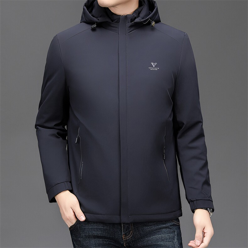 NN6312钱塘2020-3时尚休闲简约冬季厚款中年男士羽绒服P185,男装羽绒服,钱塘207-3