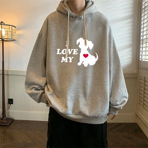连帽卫衣男大码胖子帽衫大号运动服WY2448-P35图片