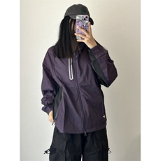 FS421HH-P50紫色防晒衣男夏季连帽冲锋衣外套山系户外钓鱼登山服，男装夹克，星座1007（原301D）