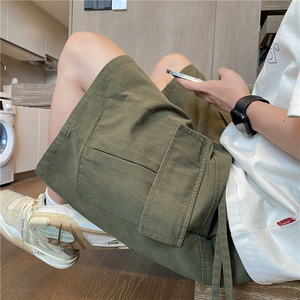 夏季新款美式工装大口袋宽松休闲裤B315-K25794-特p42控78