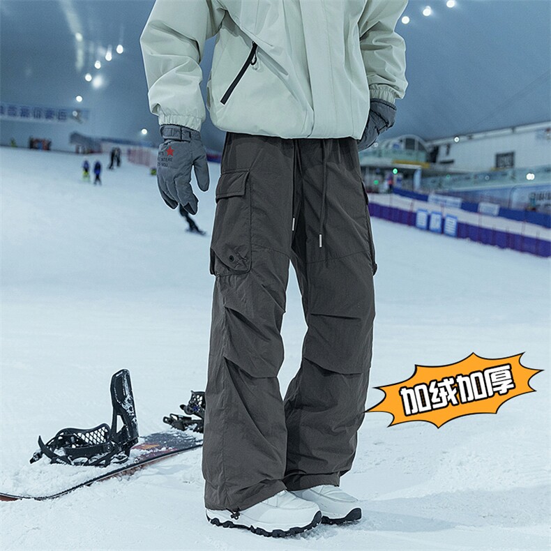 真！！标90绒羽绒裤内所暖工装伞兵裤A014-DY25101-P155，男装棉裤，电商A014