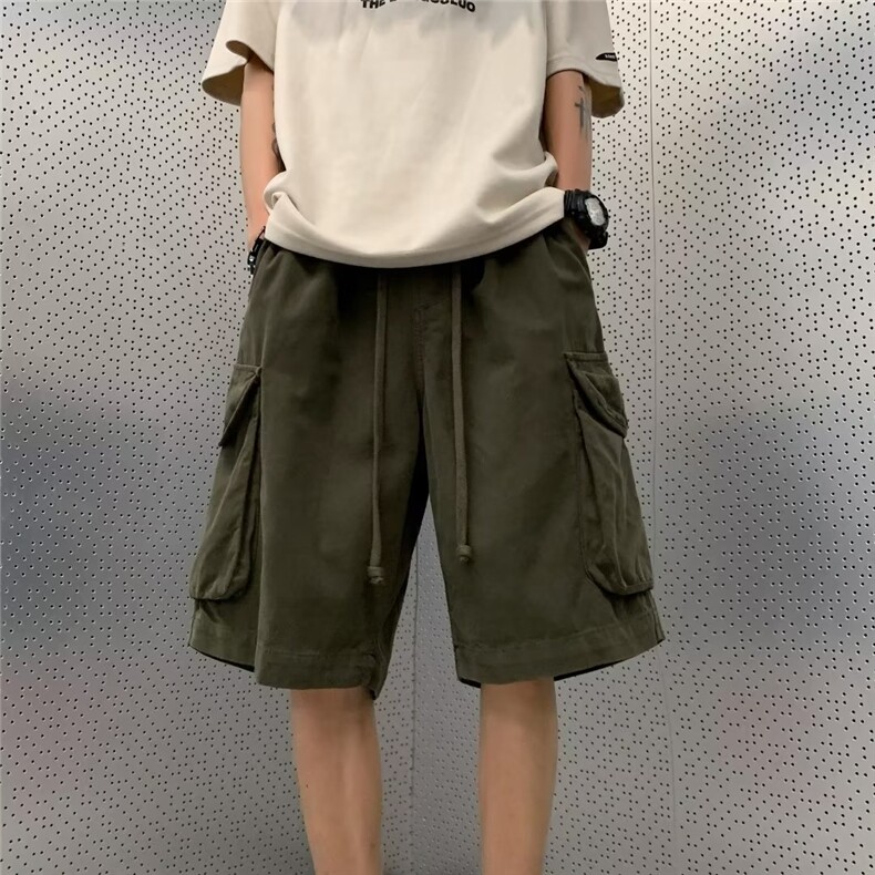 日系潮男休闲裤纯色青春流行夏季纯棉休闲裤DH922P35,男装休闲裤,星座1116-2