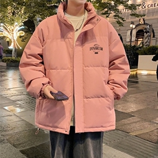 文艺时尚日系ins高质量防水棉服流行慵懒气质新款原宿简约潮流，男装棉衣，星座1210-1