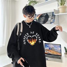 23秋冬季半高领毛衣加绒毛衣针织衫M3356-P45限68加绒55，男装针织衫/毛衣，电商B370