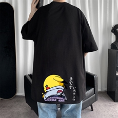 DX17036-P20纯棉短袖t恤男大码半袖打底衫宽松体恤衫港风，男装T恤，电商A040