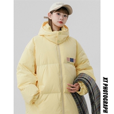中性风23新款冬季时尚百搭宽松情侣棉服外套MY6215P115控148，男装棉衣，电商A268