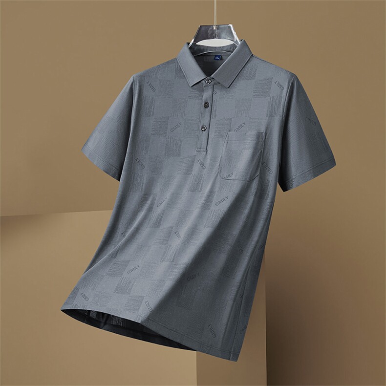 加大码M-8XL可穿到300斤夏季新款时尚休闲POLO弹力短袖8792-P75,男装T恤,星座613B