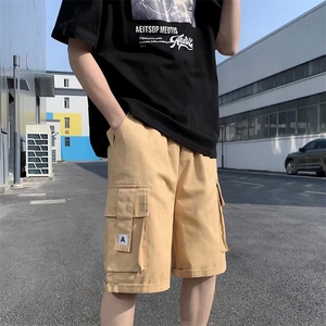 港风宽松休闲夏季工装短裤百搭潮流男ins潮牌五分裤   K2481-P26图片
