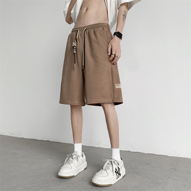 K698-P28夏季宽松型时尚潮牌五分裤图片