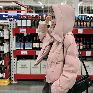新款肯豆风连帽羽绒服50绒2C105-9911-P235-K338图片