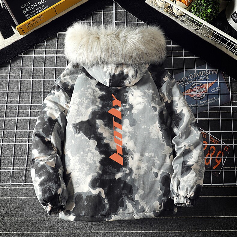 MC49006-P135日系潮衣男大码派克服男工装服外套袄,男装棉衣,电商A040A