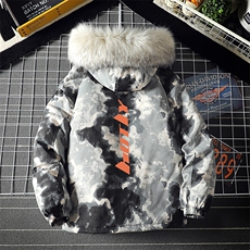 MC49006-P135日系潮衣男大码派克服男工装服外套袄，男装棉衣，电商A040A
