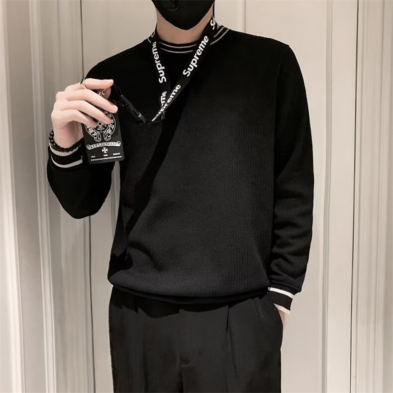圆领套头新款卫衣青春气质加绒秋冬休闲男时尚修身型潮T553-P38,男装卫衣,星座1116A-2（原606A-1）
