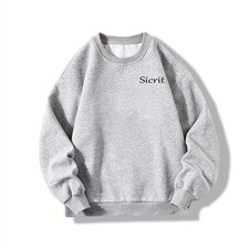 圆领卫衣男大码加厚加绒长袖t恤男S6098-P28加绒款-P33，男装卫衣，电商A040