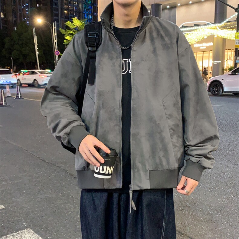 外景秋季立领三分格扎染防水夹克男士休闲外套A406JK2538P75,男装夹克,星座309（原A406）