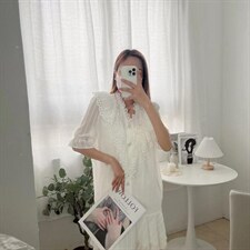 设计师品牌蕾丝裙，其它，PURE