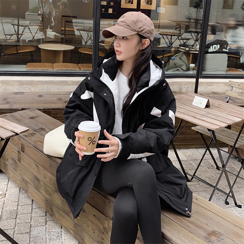 新品2025冬装白鸭绒冲锋衣羽绒服2C116-6851-P265-K399,女装羽绒服,2C116